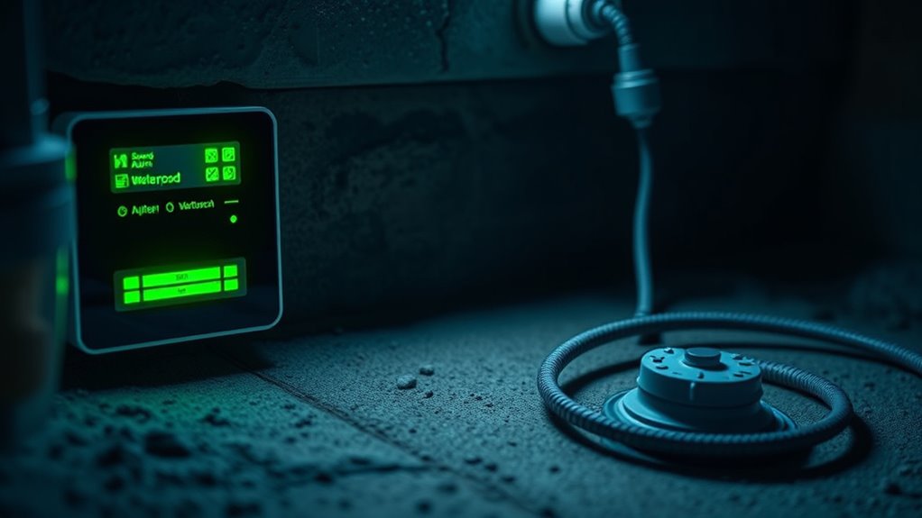 sump pump monitoring options