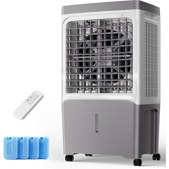Uthfy Swamp Cooler with Remote and 3 Speeds