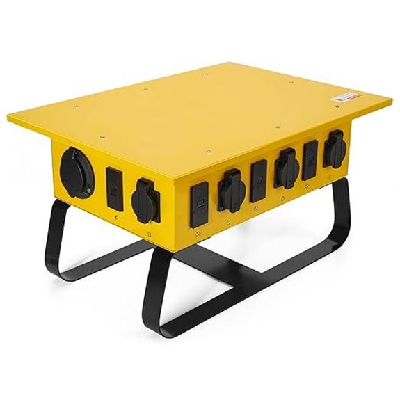 Temporary Power Distribution Box 50A Twist-to-Lock