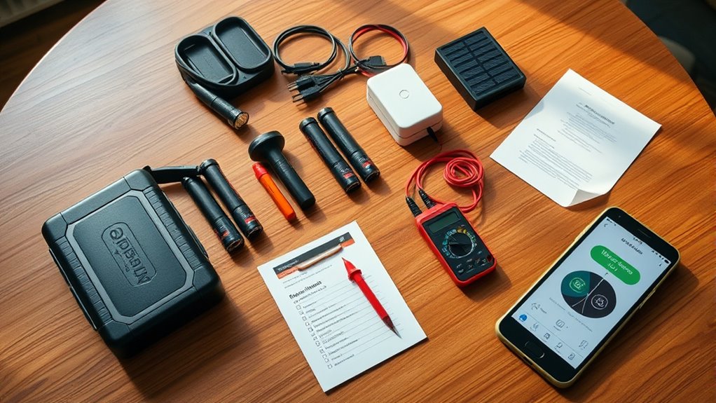 test and maintain backup power