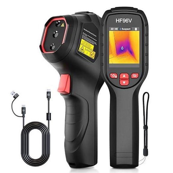 HF96V Thermal Camera with Laser & Scene Detection
