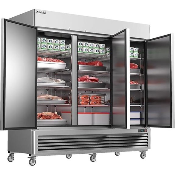 Coolski 82 Commercial Freezer 3 Doors -13°F to -5°F