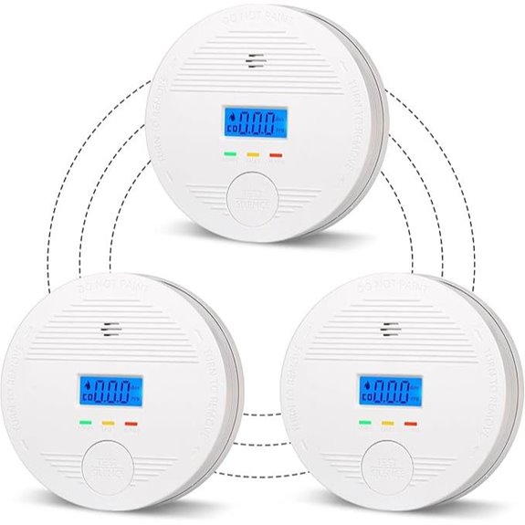 Interconnected Smoke & CO Detectors (3 Pack)