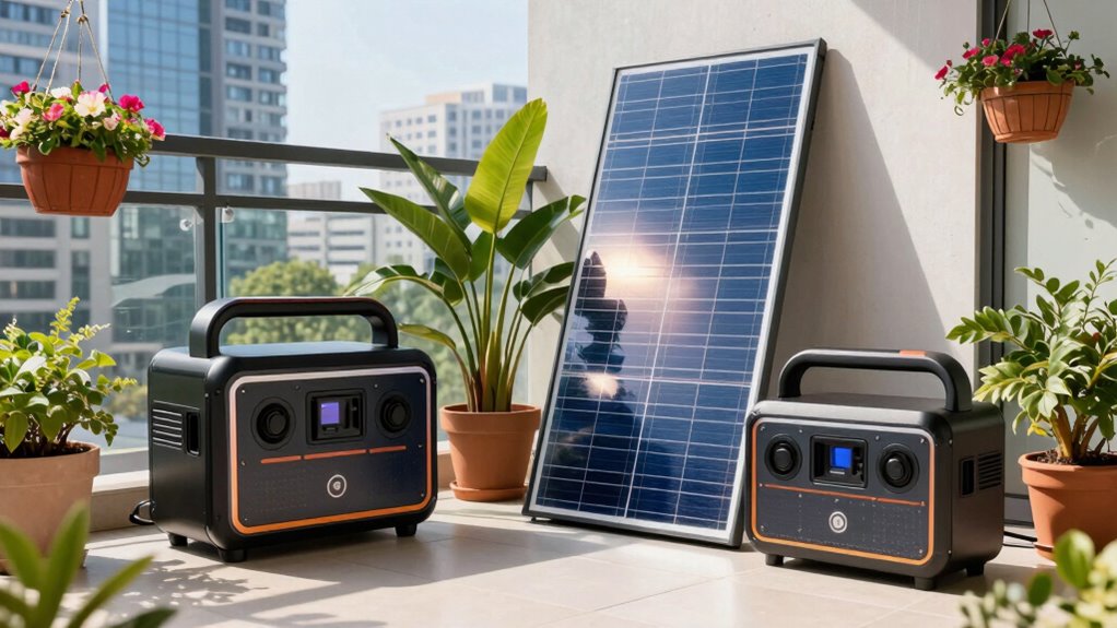 top balcony solar generator kits