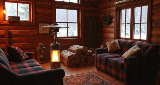 top cabin propane heaters