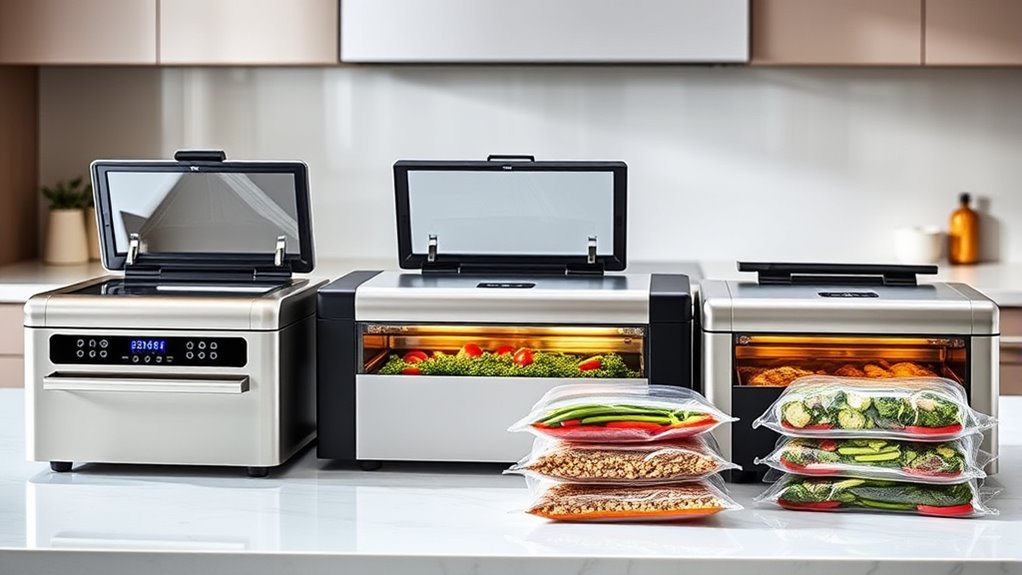 top chamber vacuum sealers