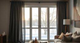 top draft blocking thermal curtains