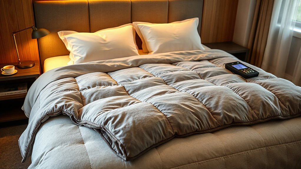 top dual control electric blankets