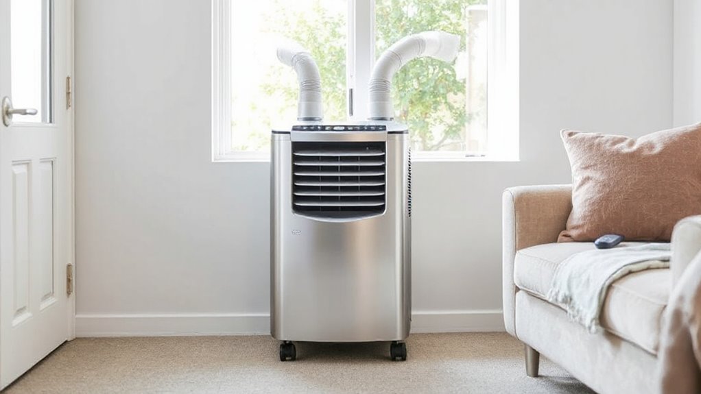 top dual hose portable acs