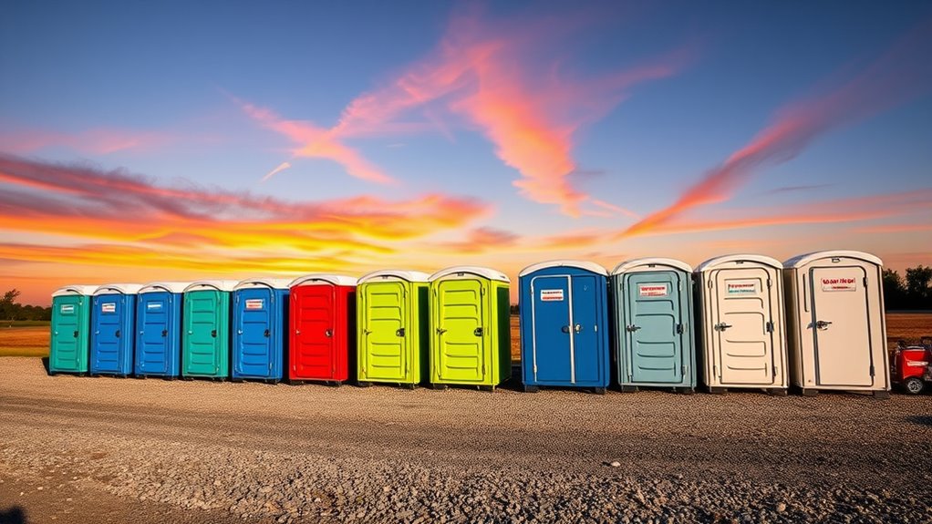 top emergency portable toilets