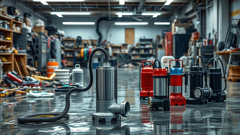 top flood cleanup pumps