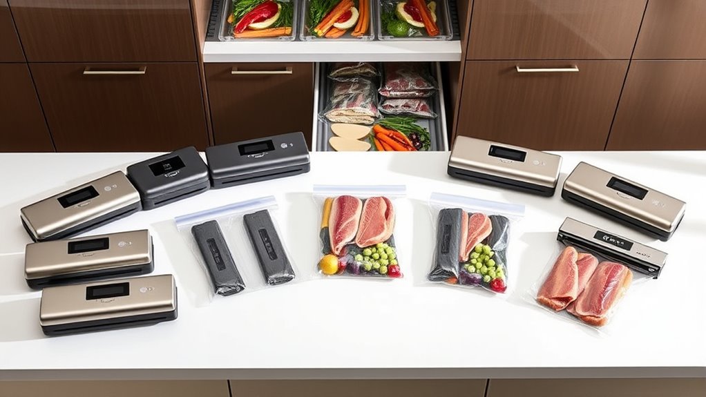 top freezer vacuum sealers