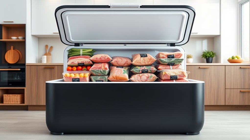 top freezers for bulk storage