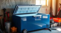 top garage freezers for heat