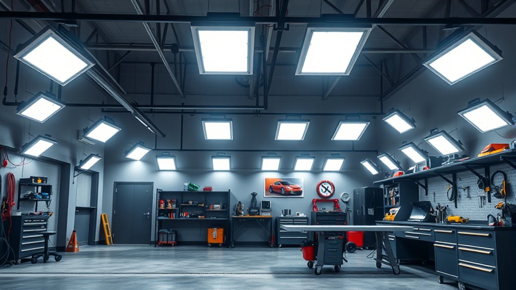 top garage led work lights