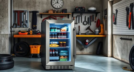 top garage mini fridges