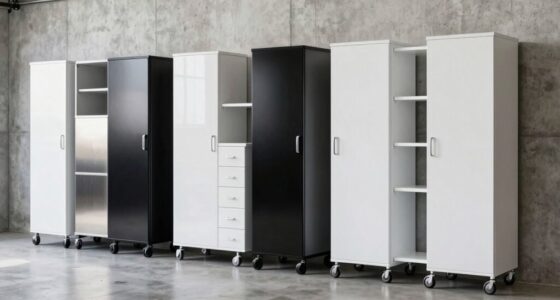 top garage storage cabinets