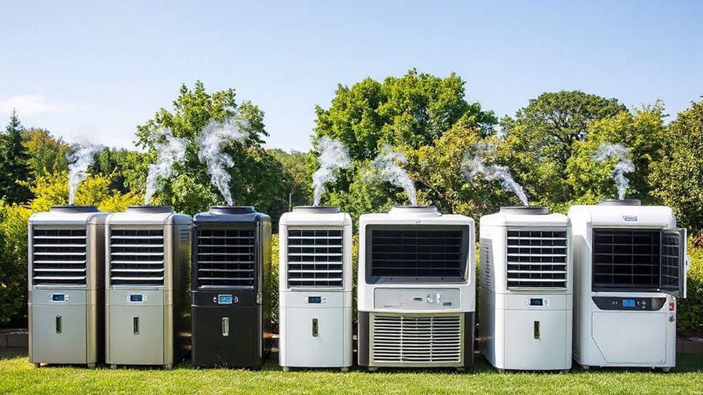 top large water tank evaporative coolers