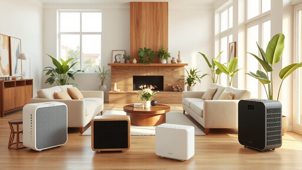 top open floor air purifiers