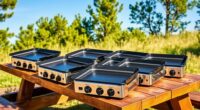 top portable electric griddles