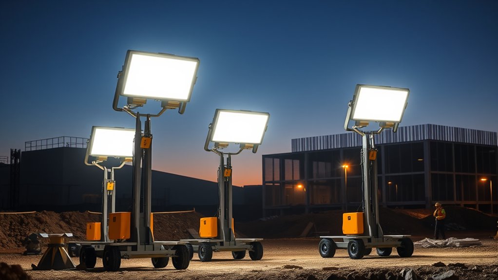 top portable job site lights