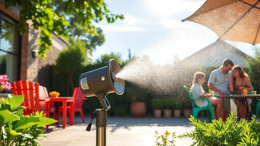 top portable misting fans