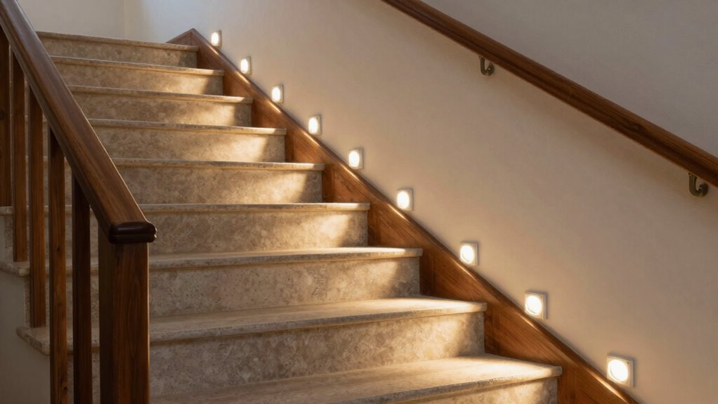 top rechargeable stair lights