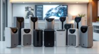 top sensor powered air purifiers
