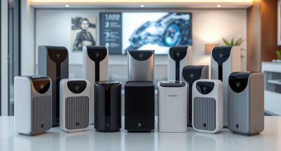 top sensor powered air purifiers