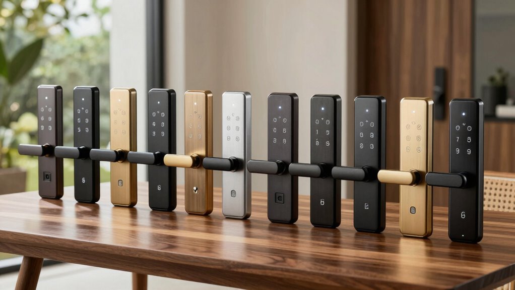 top smart lock keypad selection