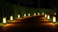 top solar outdoor pathway lighting