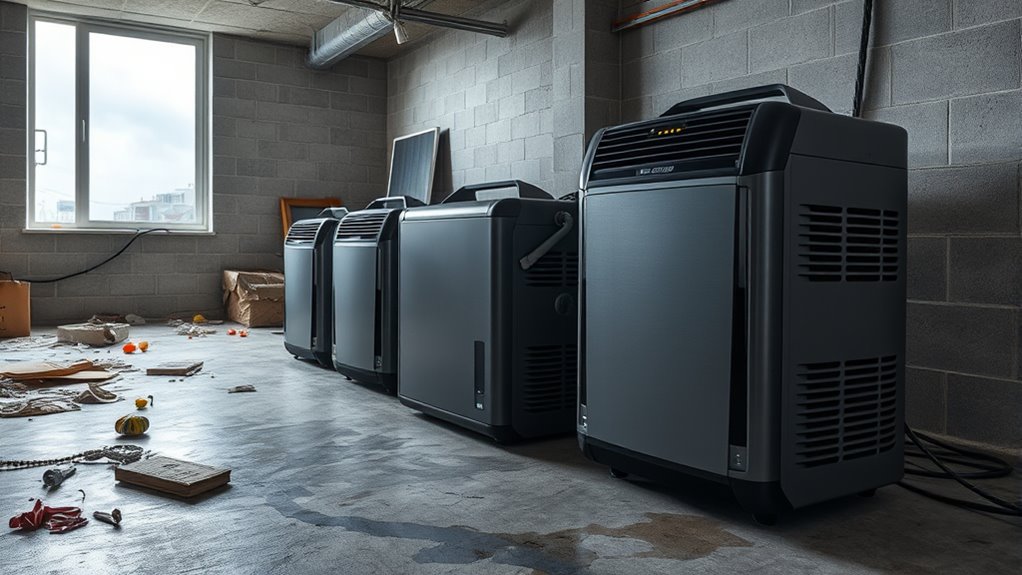 top storm cleanup dehumidifiers