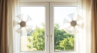 top window fans for cooling