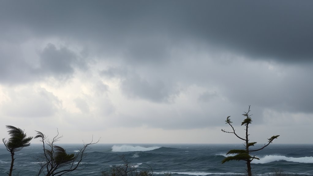 tracking low pressure storm paths