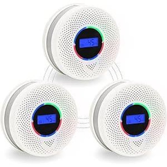 Smart Interlinked Smoke & CO Detectors (3 Pack)