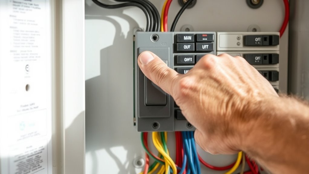 turn off all connected devices