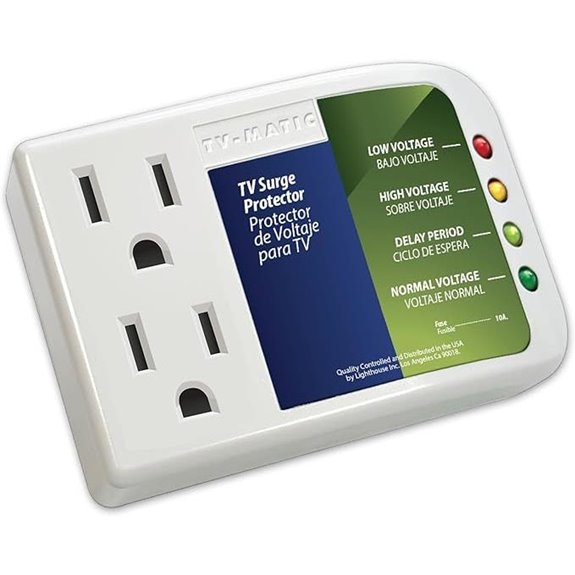 Electronic Surge Protector for Smart TV and Consoles