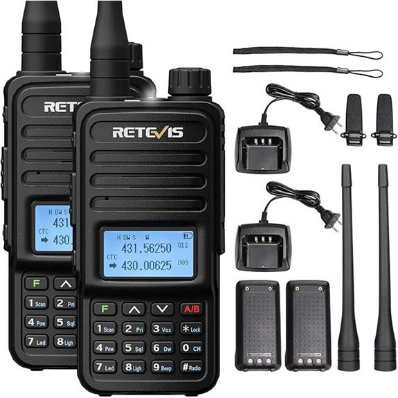 Retevis RT85 Handheld Ham Radio (2 Pack)