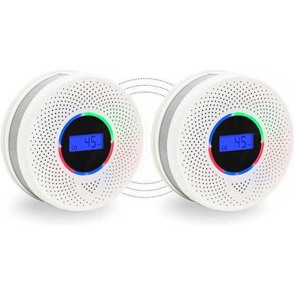 10-Year Wireless Smoke & CO Detectors (2 Pack)