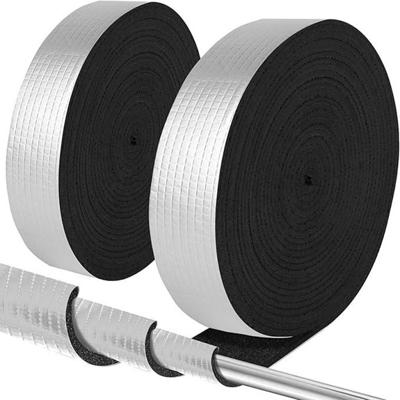 Pipe Insulation Wrap 2 x 32.8 ft Self-Adhesive Foam Tape