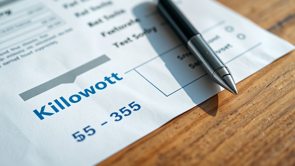 understanding utility bill details