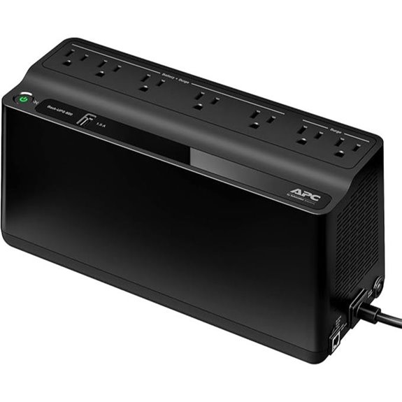 APC BE600M1 UPS Battery Backup and Surge Protector