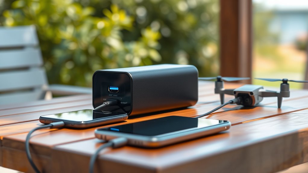 usb c power station features