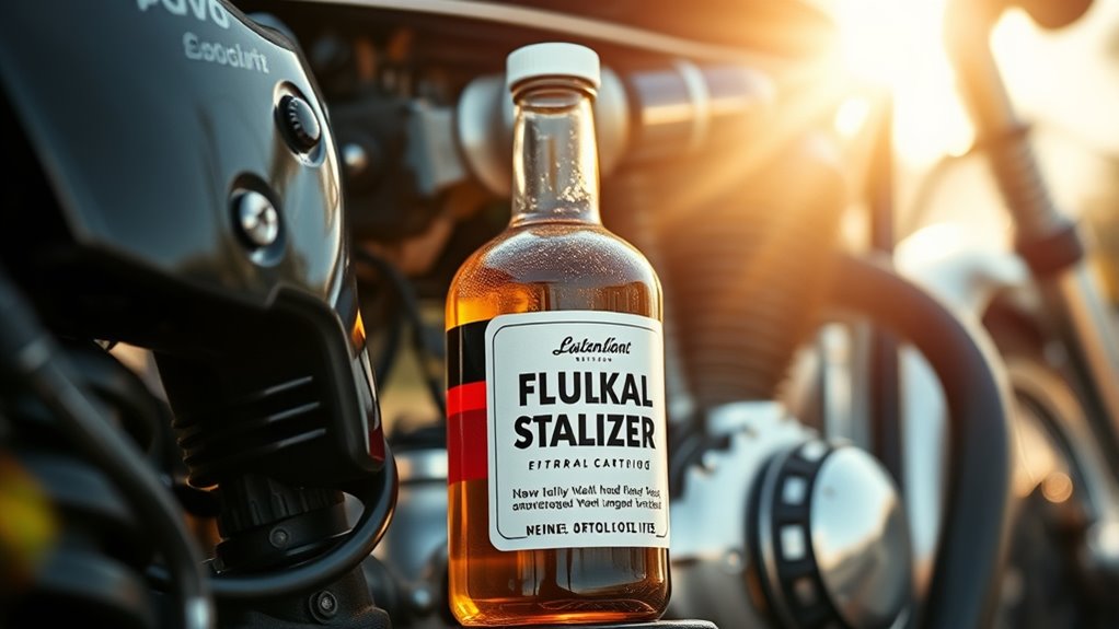 use fuel stabilizer during storage