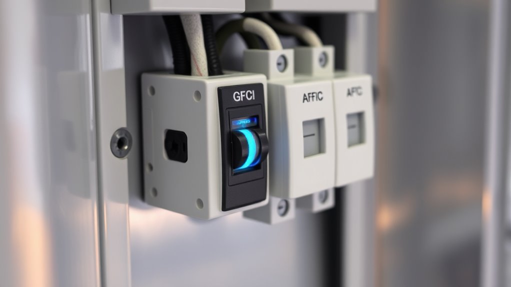 use gfcis in wet areas