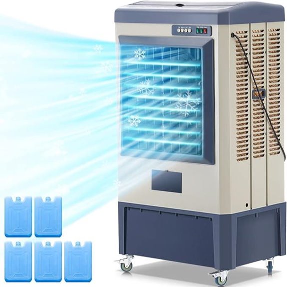 Uthfy 48 Evaporative Cooler with Oscillation