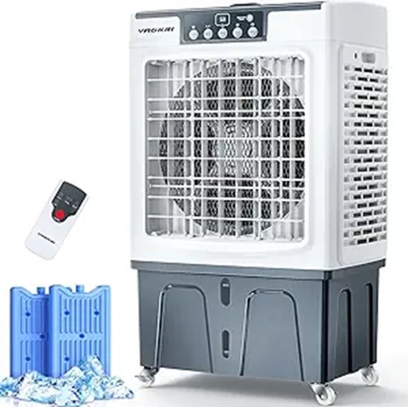 VAGKRI 2100CFM Evaporative Cooler with Oscillation