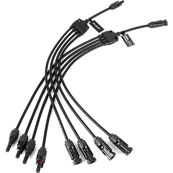 BougeRV Solar Y Branch Connectors (1 to 4)