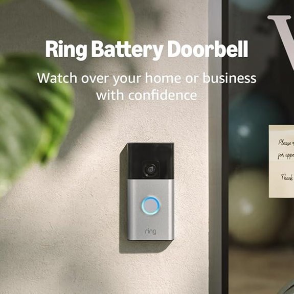 Ring Battery Doorbell with Video & Motion Alerts