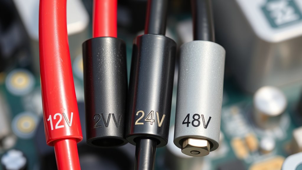 voltage selection depends on needs